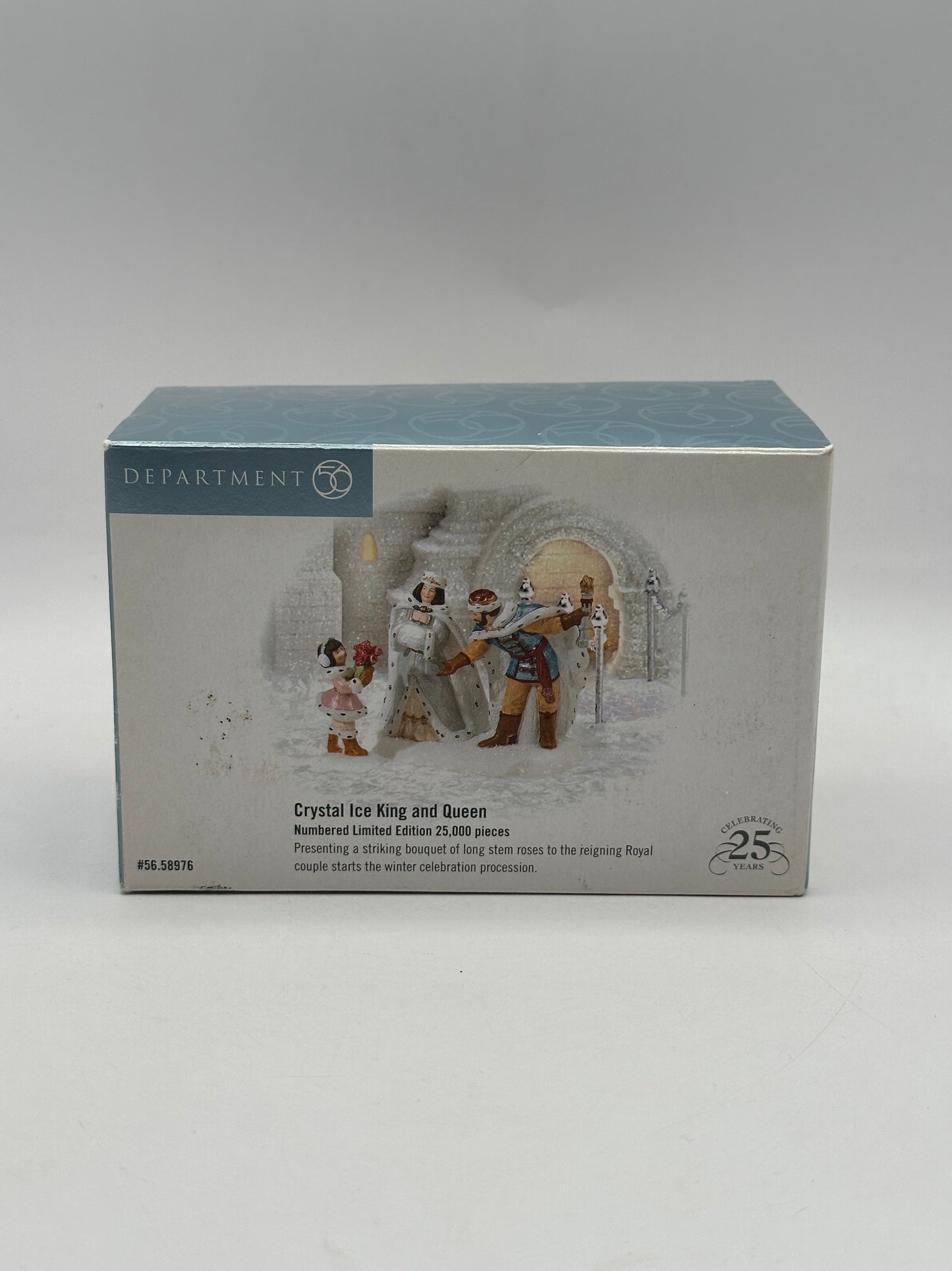 Department 56 - Crystal Ice King & Queen - Christmas in the City