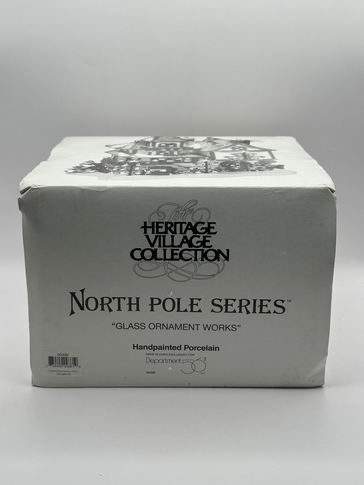 Department 56 - North Pole Glass Ornament Works - North Pole Series