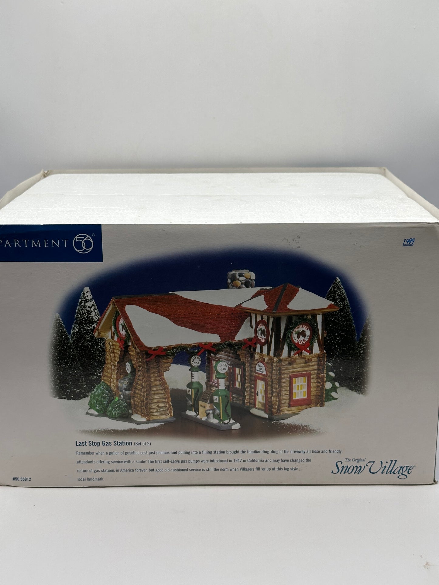 Department 56 - Last Stop Gas Station - Original Snow Village