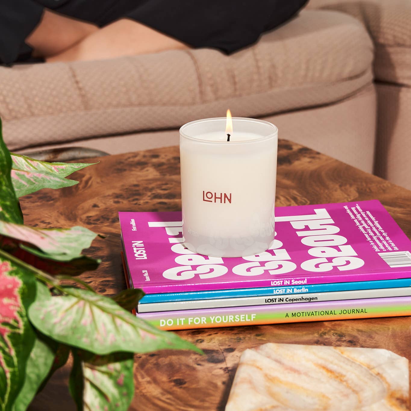 LOHN - ERDE Amber & Vetiver - Candle
