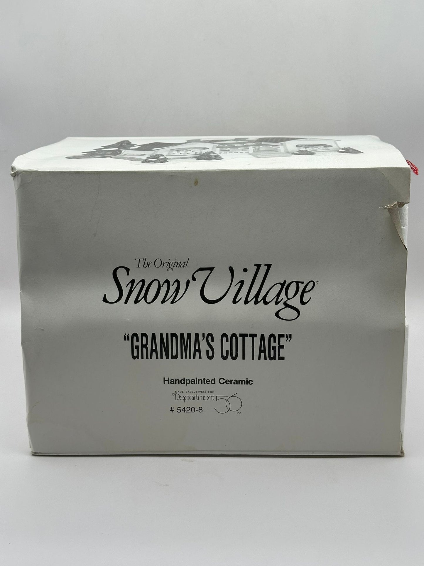 Department 56 - Grandma's Cottage - Original Snow Village