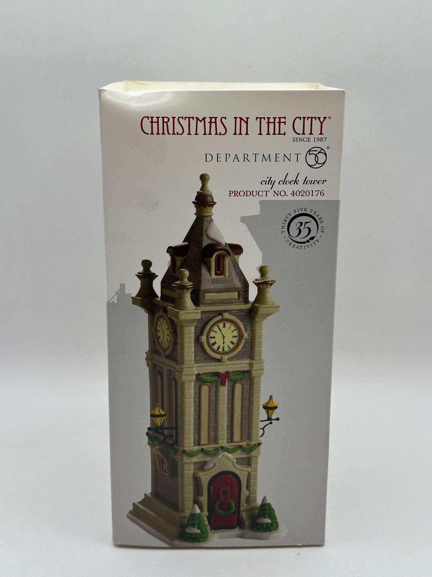 Department 56 - City Clock Tower - Christmas in the City