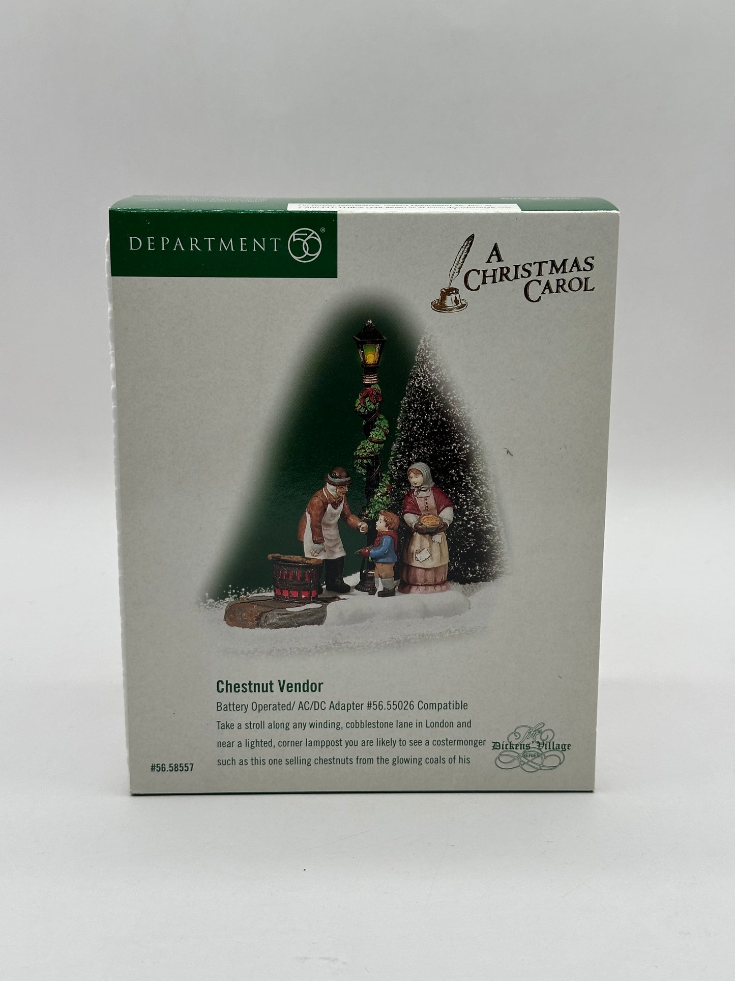 Department 56 - Chestnut Vendor (A Christmas Carol) - Dickens' Village