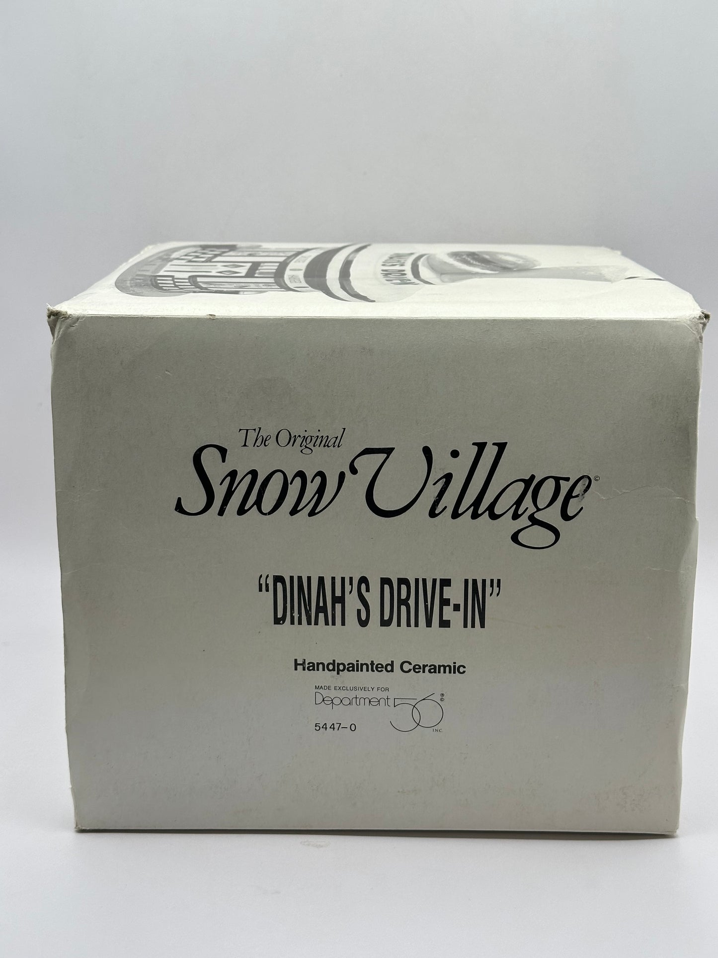 Department 56 - Dinah's Drive-In - Original Snow Village