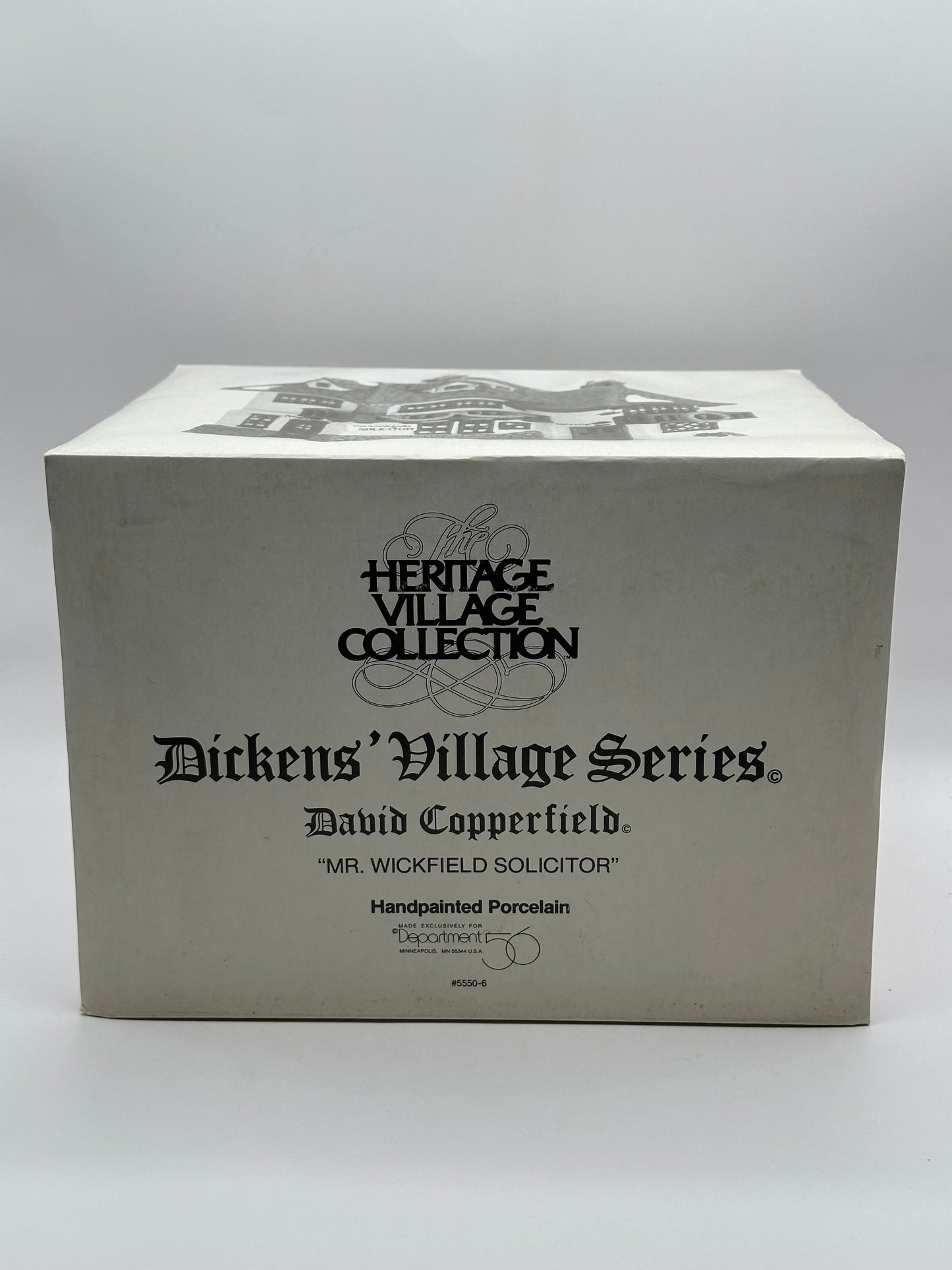Department 56 - Mr. Wickfield Solicitor - Dickens’ Village