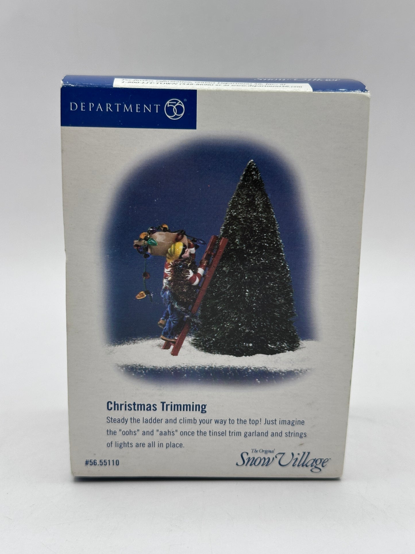 Department 56 - Christmas Trimming - Original Snow Village
