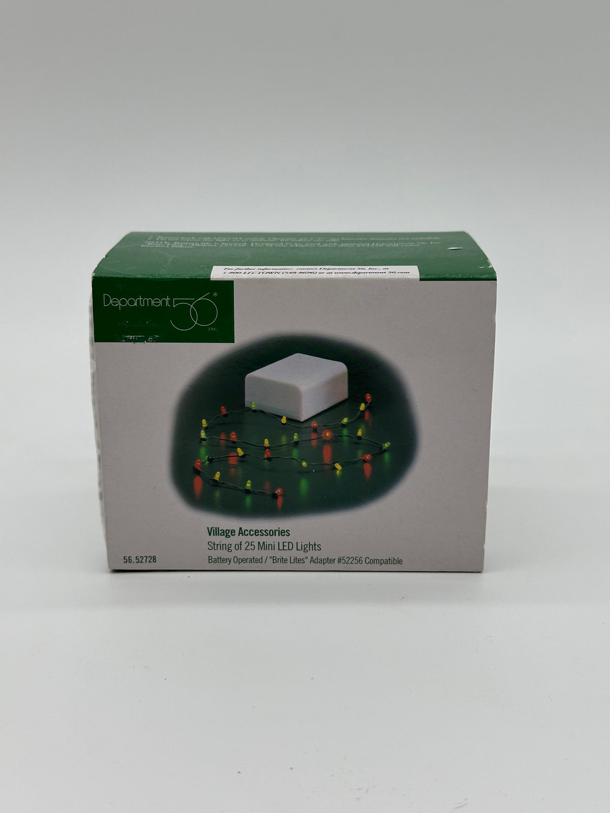 Department 56 - String of 25 Mini LED Lights - Village Accessories