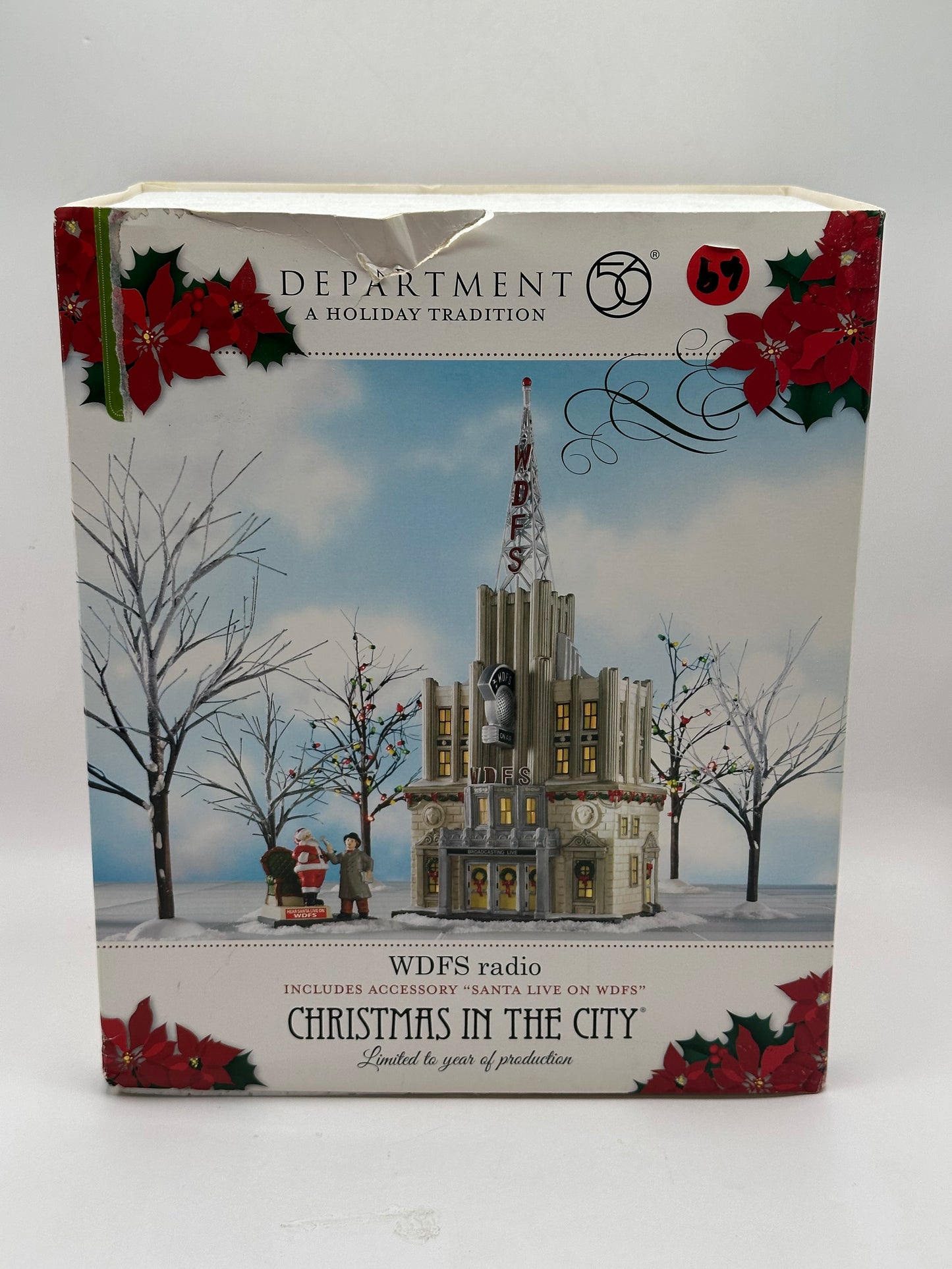 Department 56 - WDFS Radio - Christmas in the City