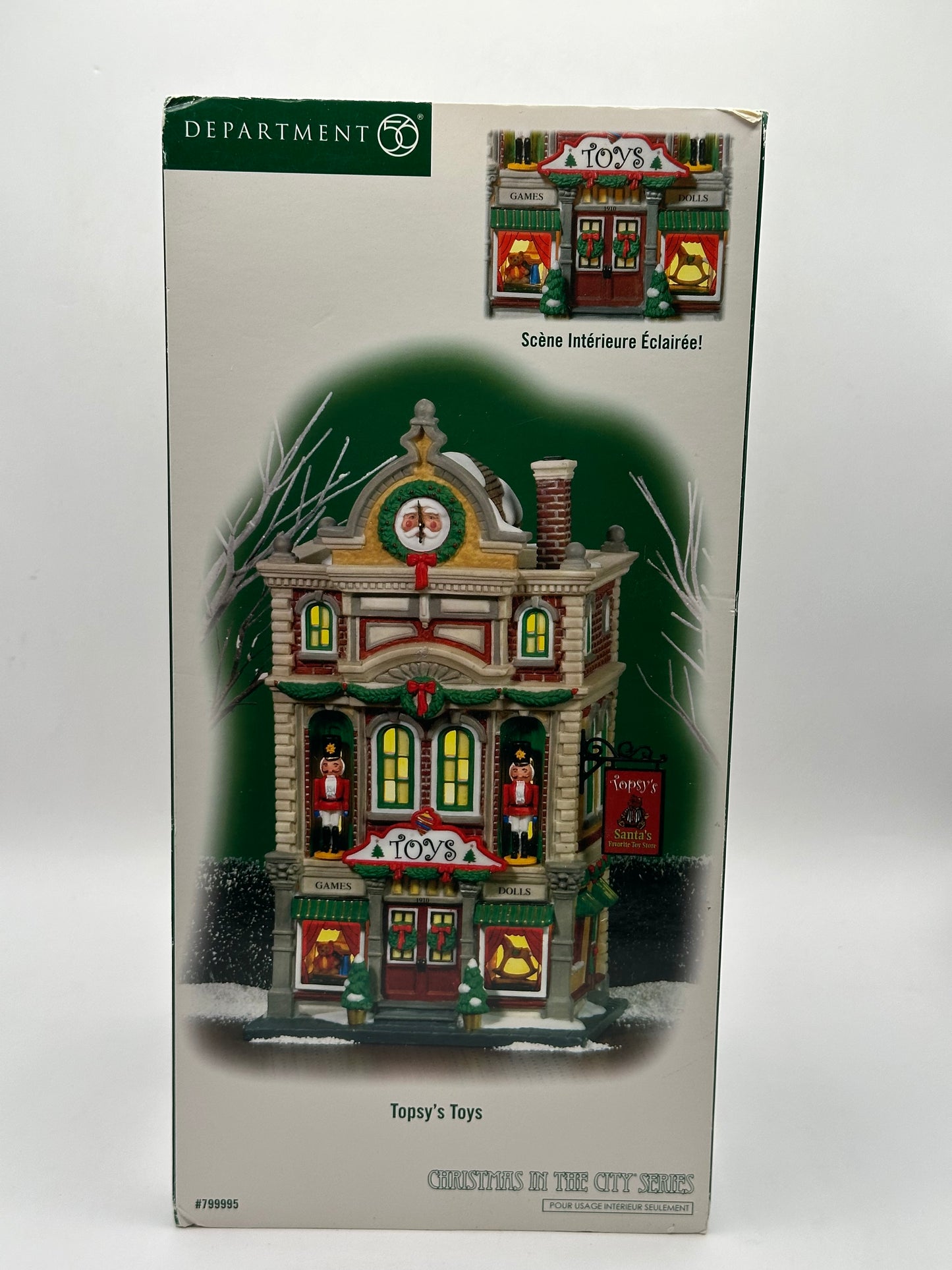 Department 56 - Topsy's Toys - Christmas in the City