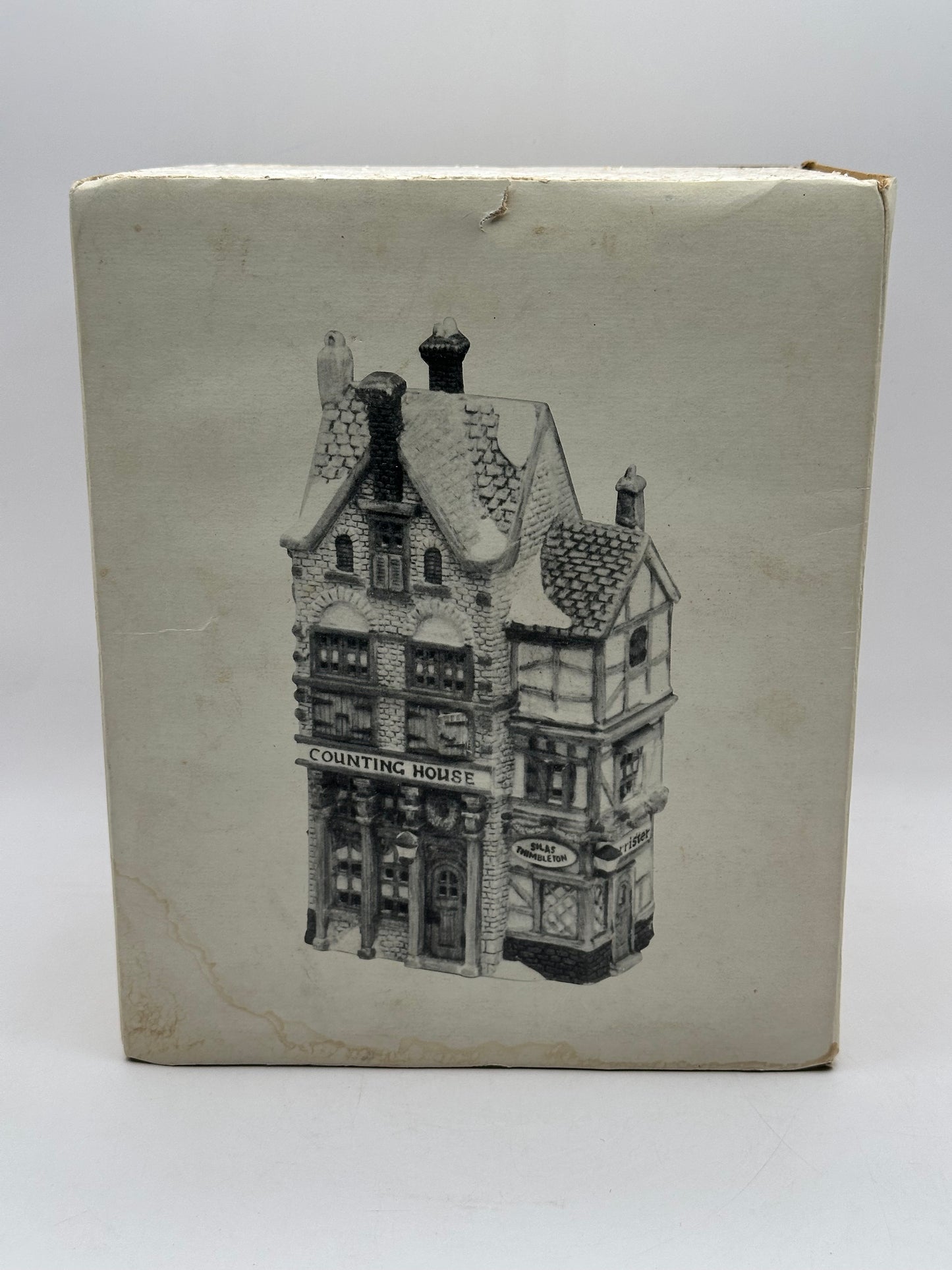 Department 56 - Counting House & Silas Thimble - Dickens’ Village