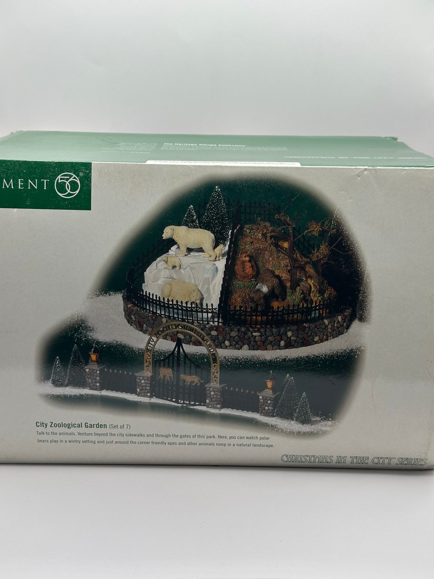 Department 56 - City Zoological Garden - Christmas in the City