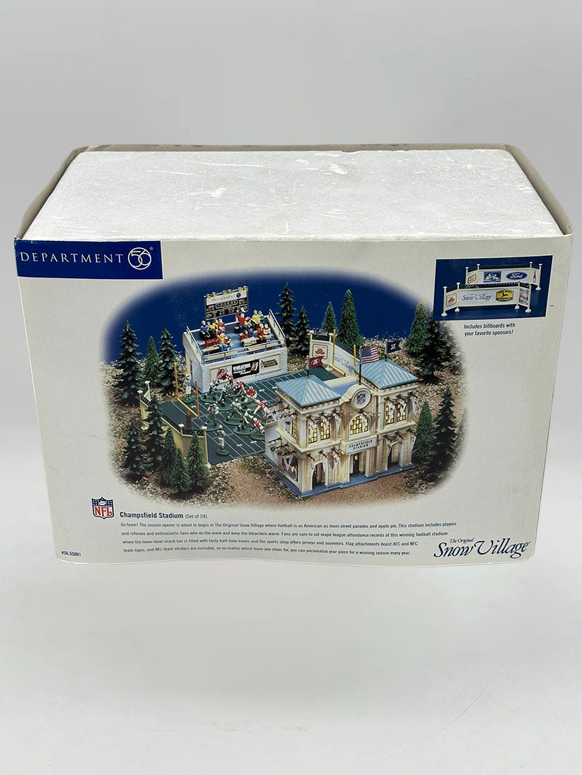 Department 56 - Champsfield Stadium - Original Snow Village