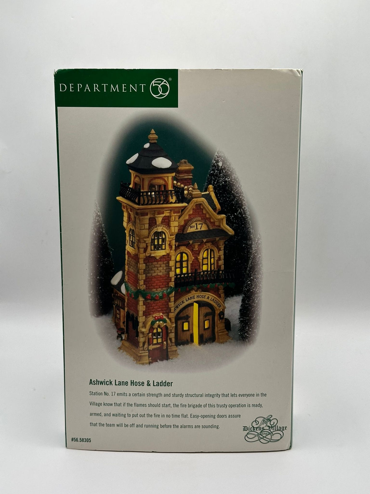 Department 56 - Ashwick Lane Hose & Ladder - Dickens' Village