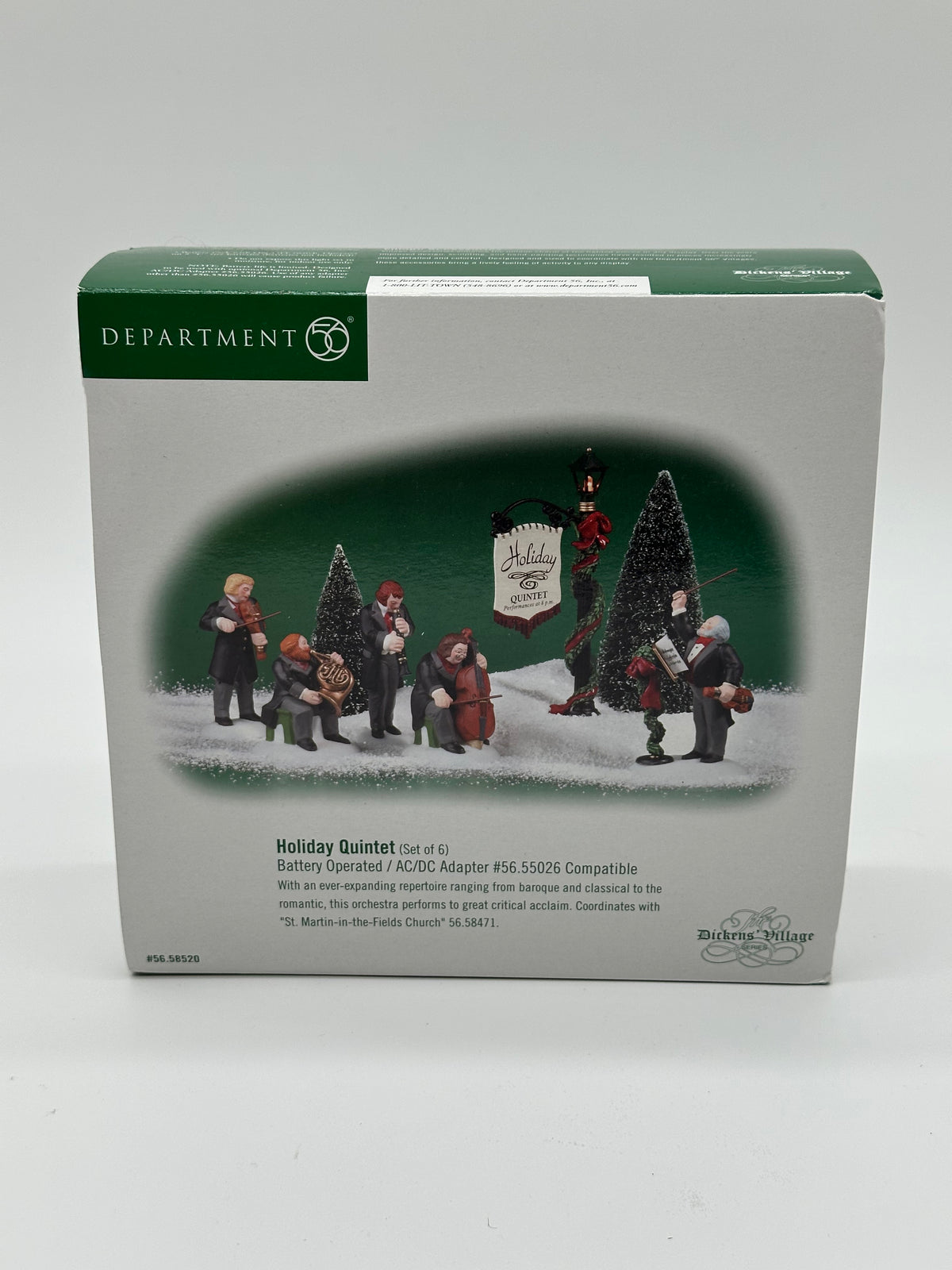 Department 56 - Holiday Quintet - Dickens' Village