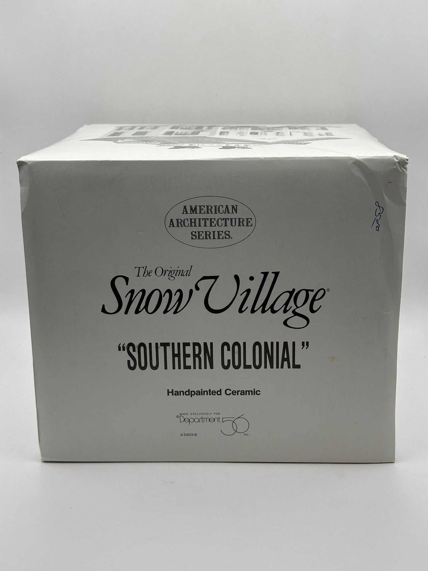 Department 56 - Southern Colonial - Original Snow Village