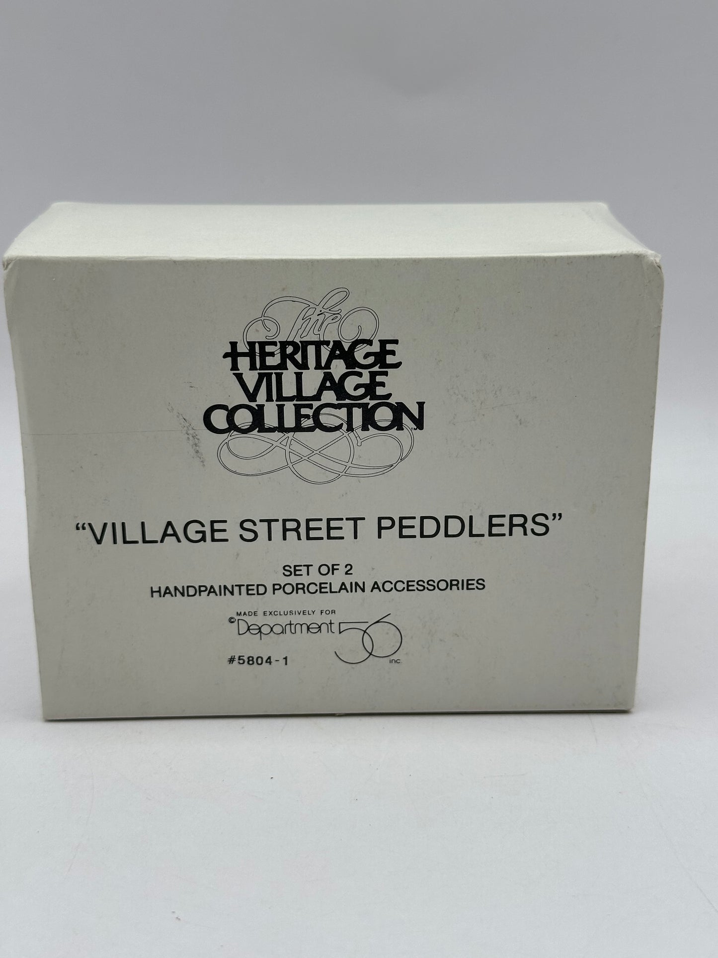 Department 56 - Village Street Peddlers - Dickens’ Village