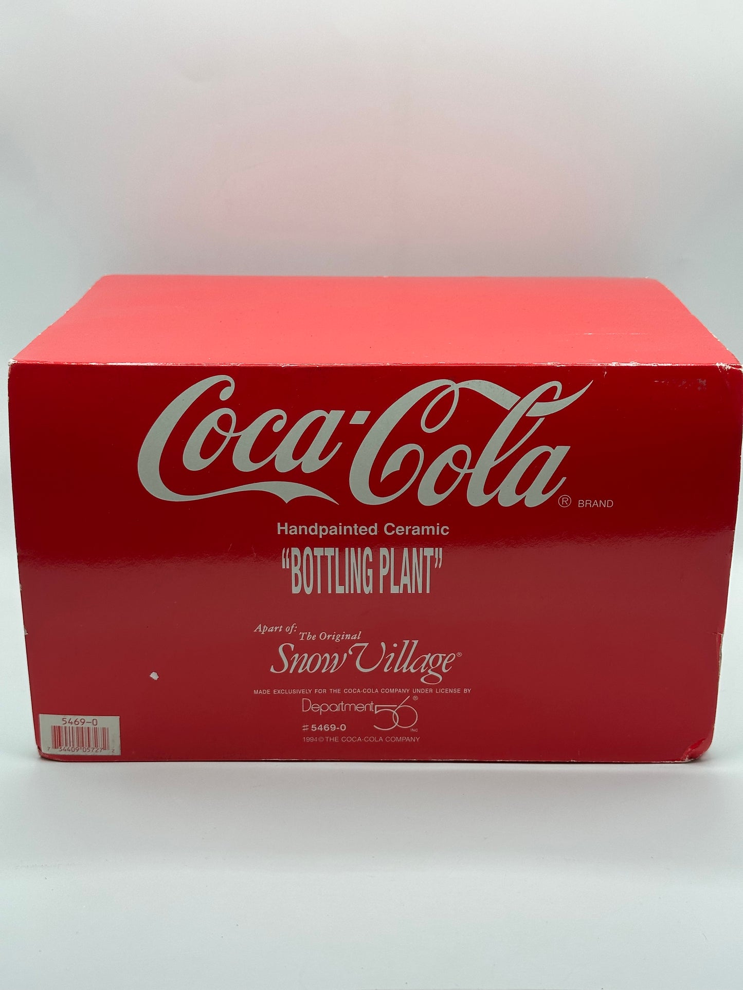 Dept 56 Original Snow Village Coca-Cola Bottling Plant