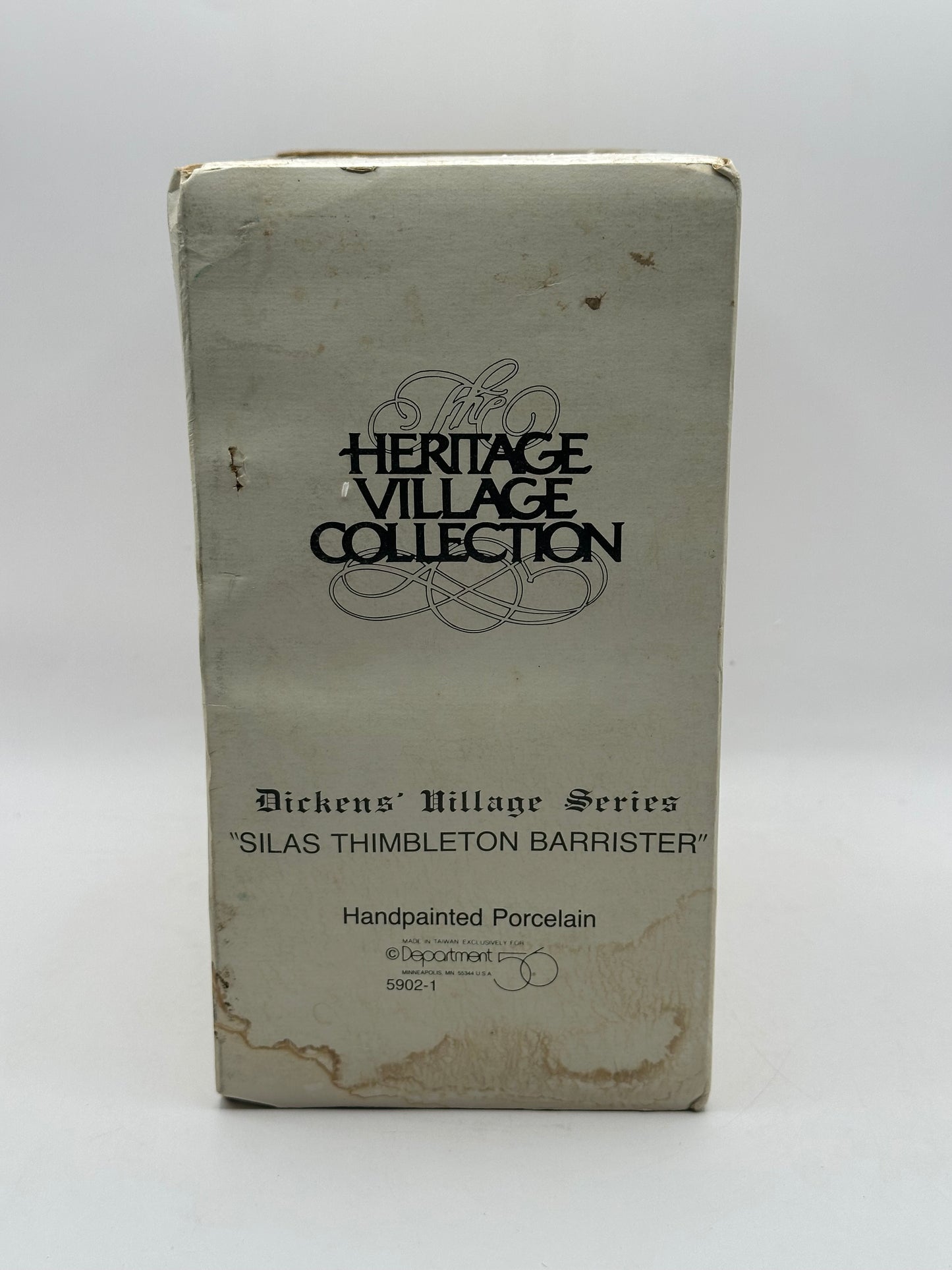 Department 56 - Counting House & Silas Thimble - Dickens’ Village