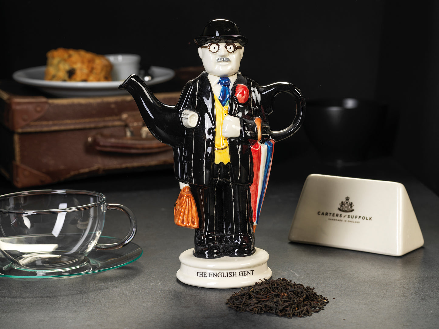 Carters of Suffolk - Dr Watson-English Gent - Handmade Teapot