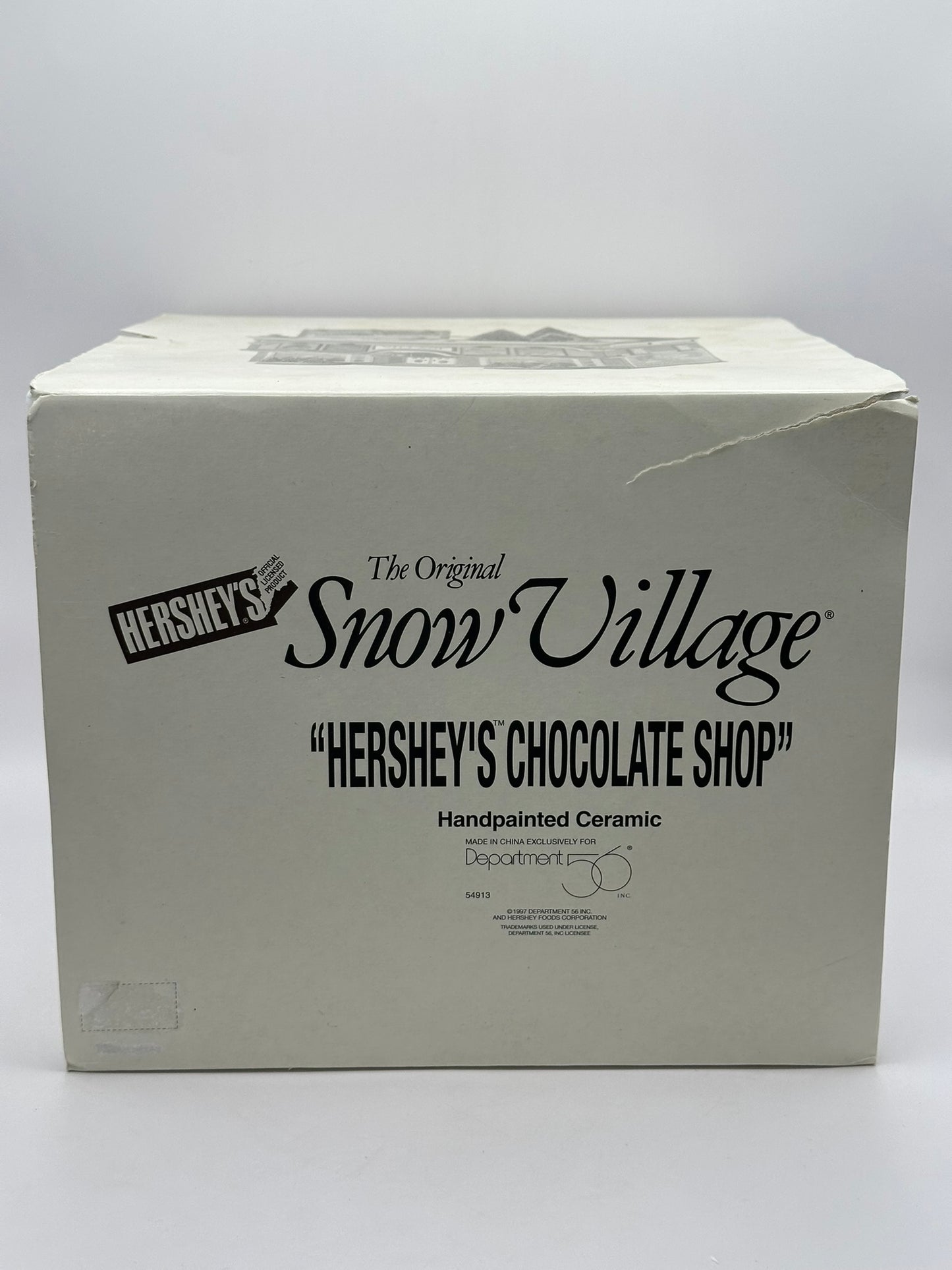 Department 56 - Hershey's Chocolate Shop - Original Snow Village