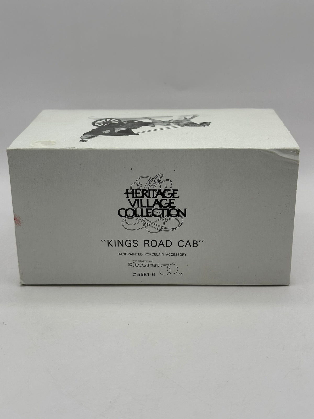 Department 56 - Kings Road Cab - Dickens’ Village
