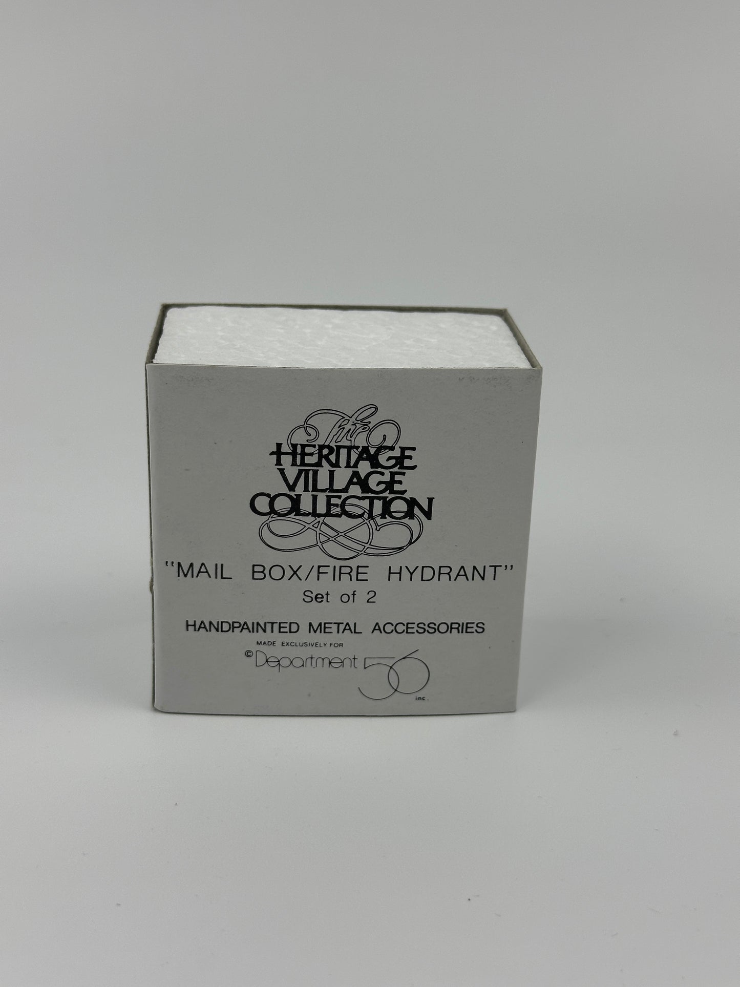 Department 56 - Mail Box / Fire Hydrant (Set of 2) - Village Accessories