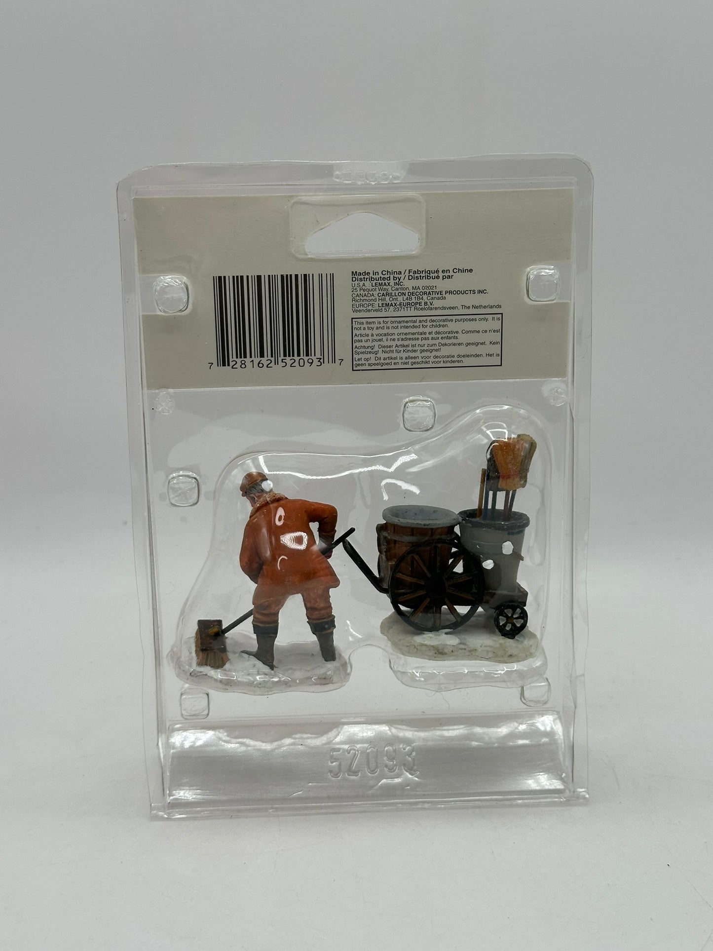 Title: Street Sweeper, Set Of 2 | Lemax