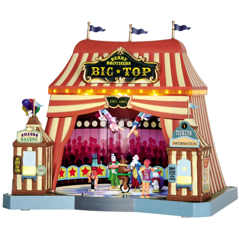 Lemax Berry Brothers Big Top - Christmas village collectible