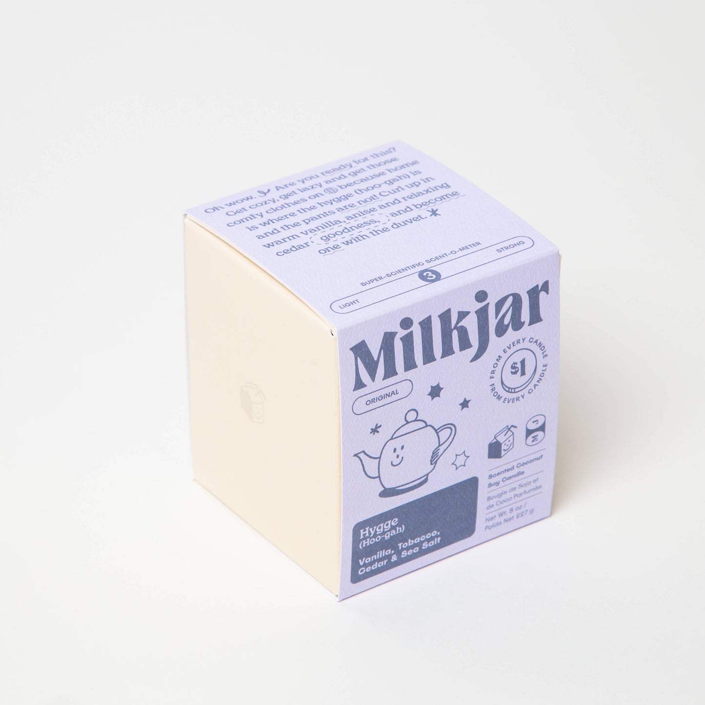 Milk Jar - Hygge - Candle