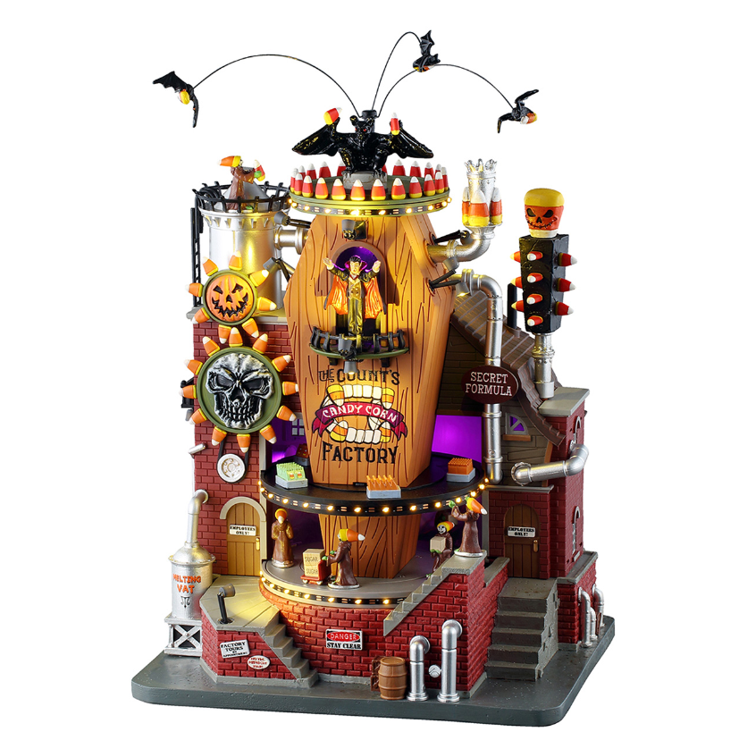 Lemax Spooky Town - The Count's Candy Corn Factory