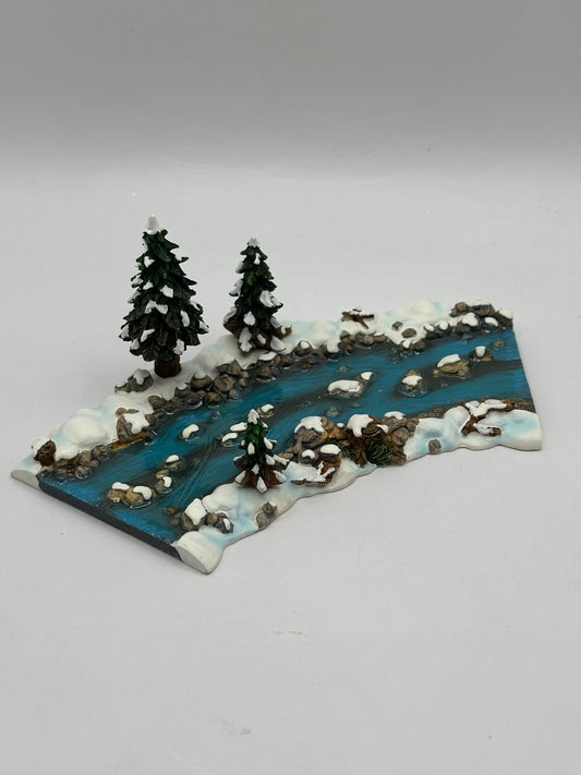 Department 56 - Mill Creek Curved Section - Village Accessories