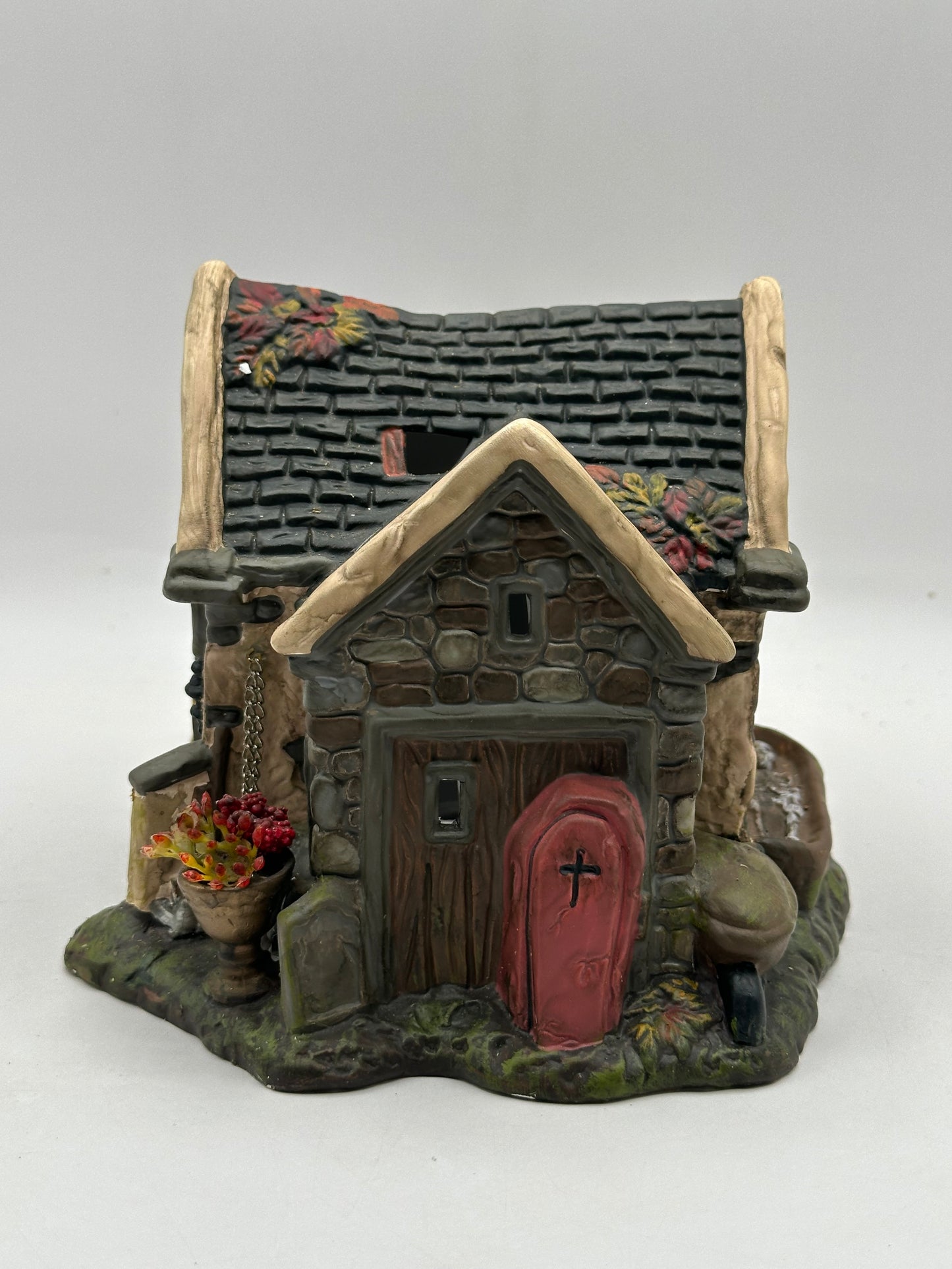 Department 56 - The Haunted Cemetery Shed - Snow Village Halloween
