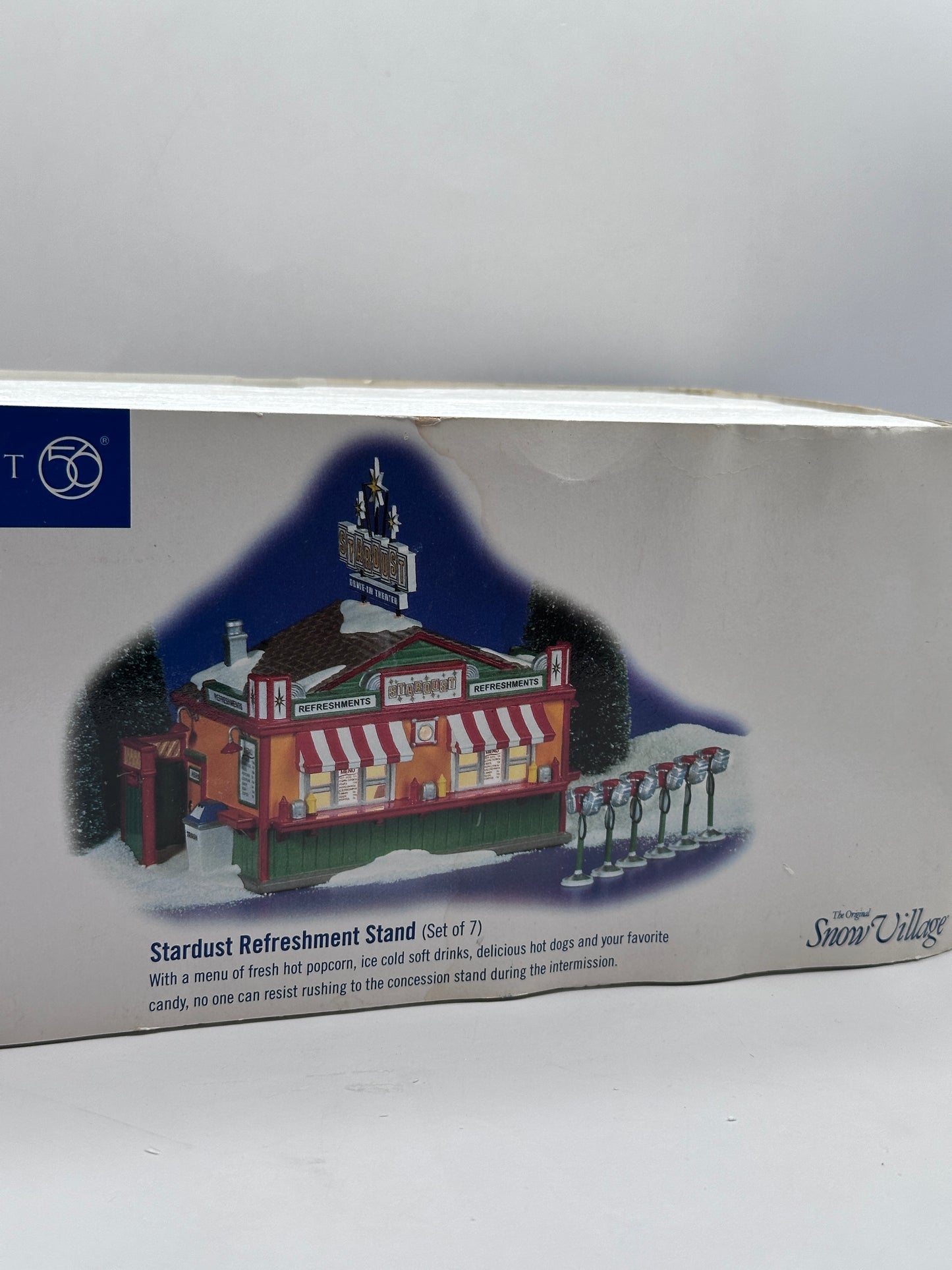 Department 56 - Stardust Refreshment Stand - Original Snow Village