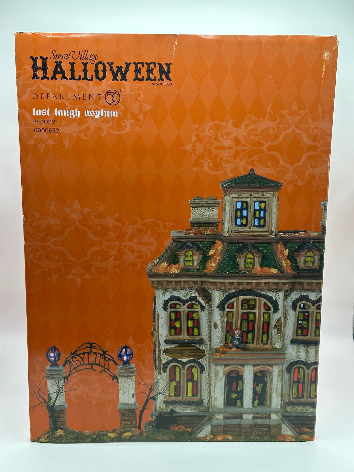 Department 56 - Last Laugh Asylum - Snow Village Halloween