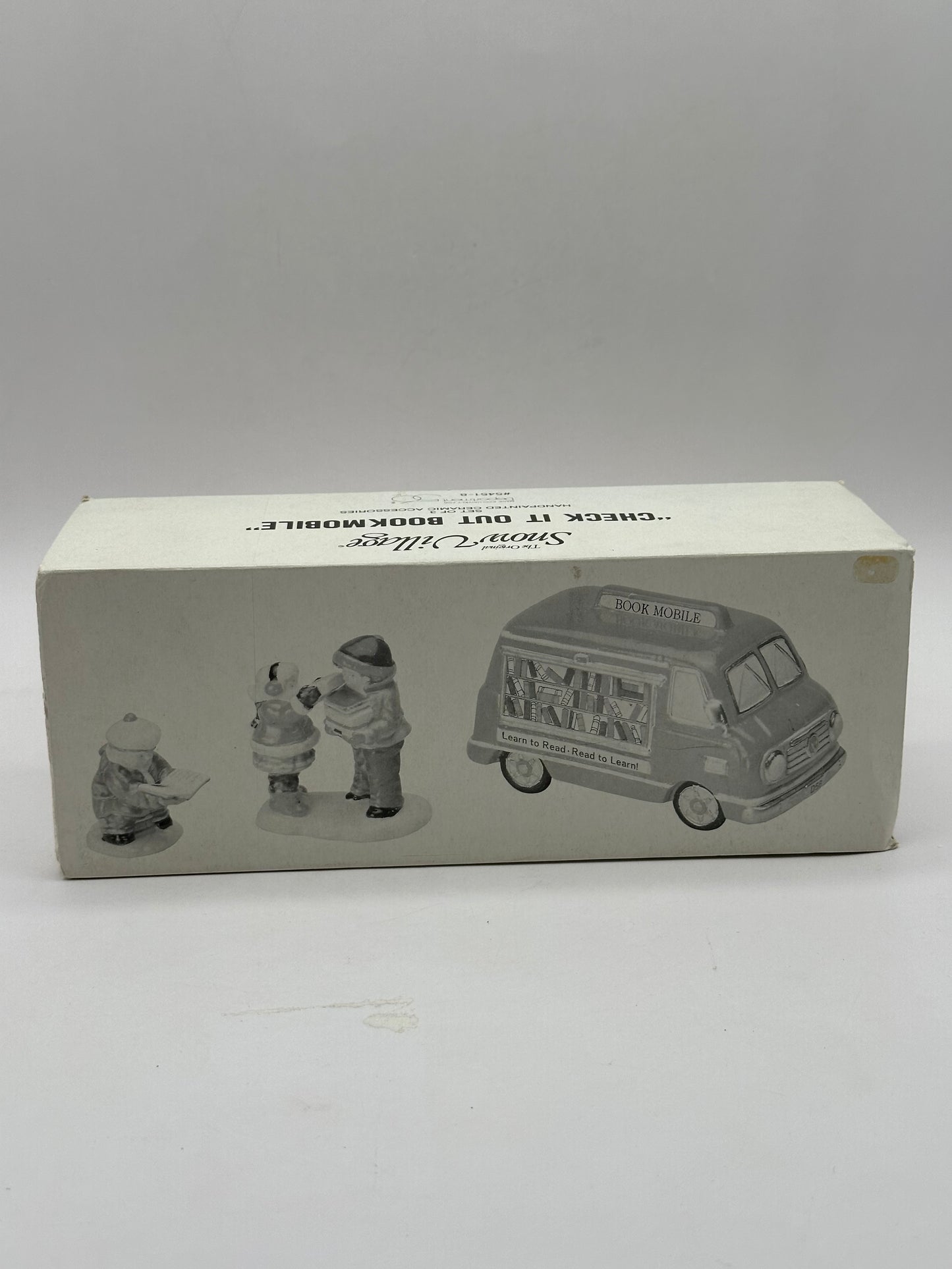 Department 56 - Check It Out Bookmobile - Original Snow Village