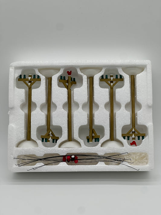Department 56 - Telephone Poles - Village Accessories