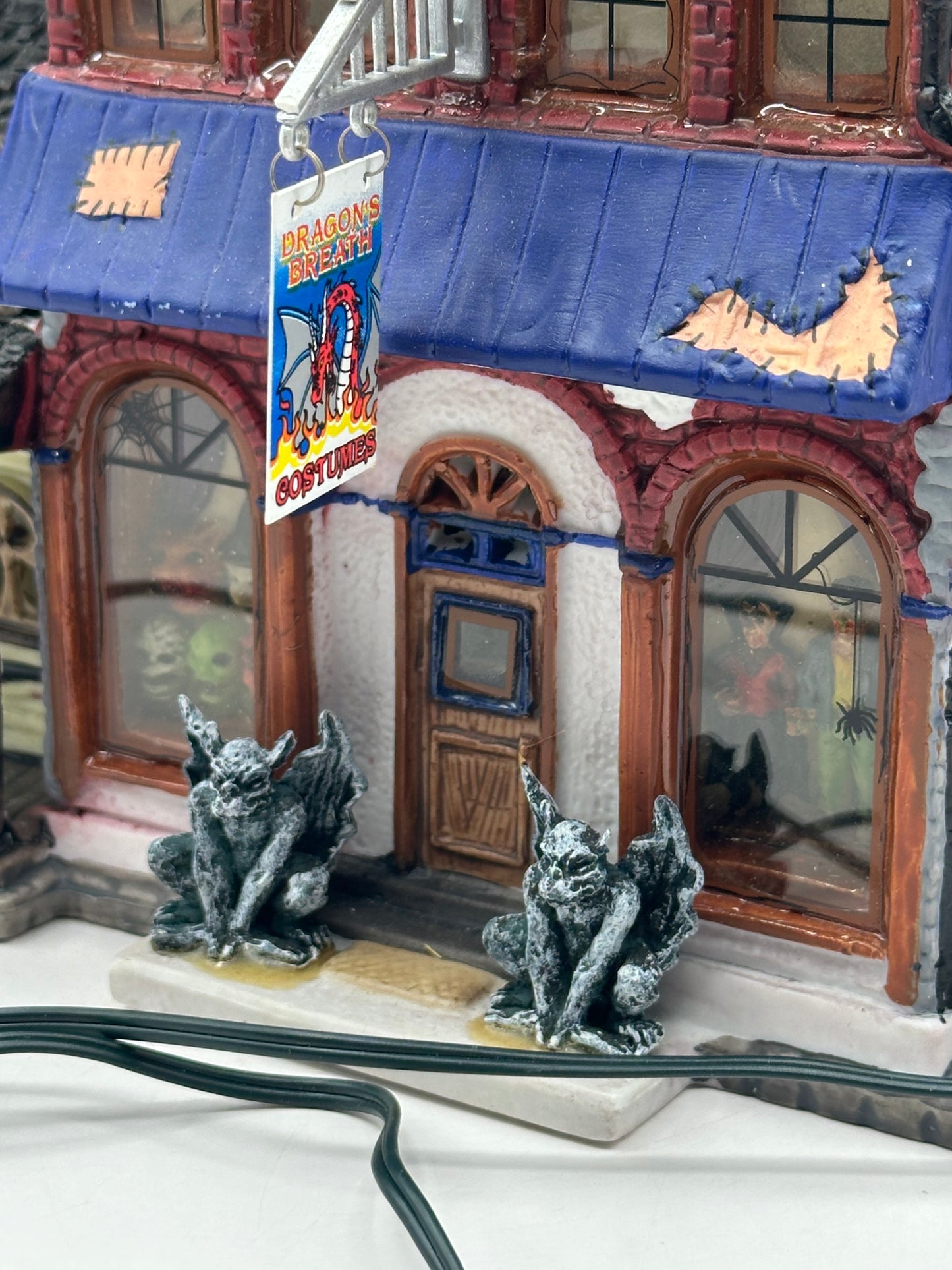 Lemax Spooky Town  - Dragon’s Breath Costume Shop