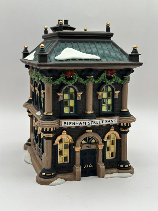 Department 56 - Blenham Street Bank - Dickens' Village