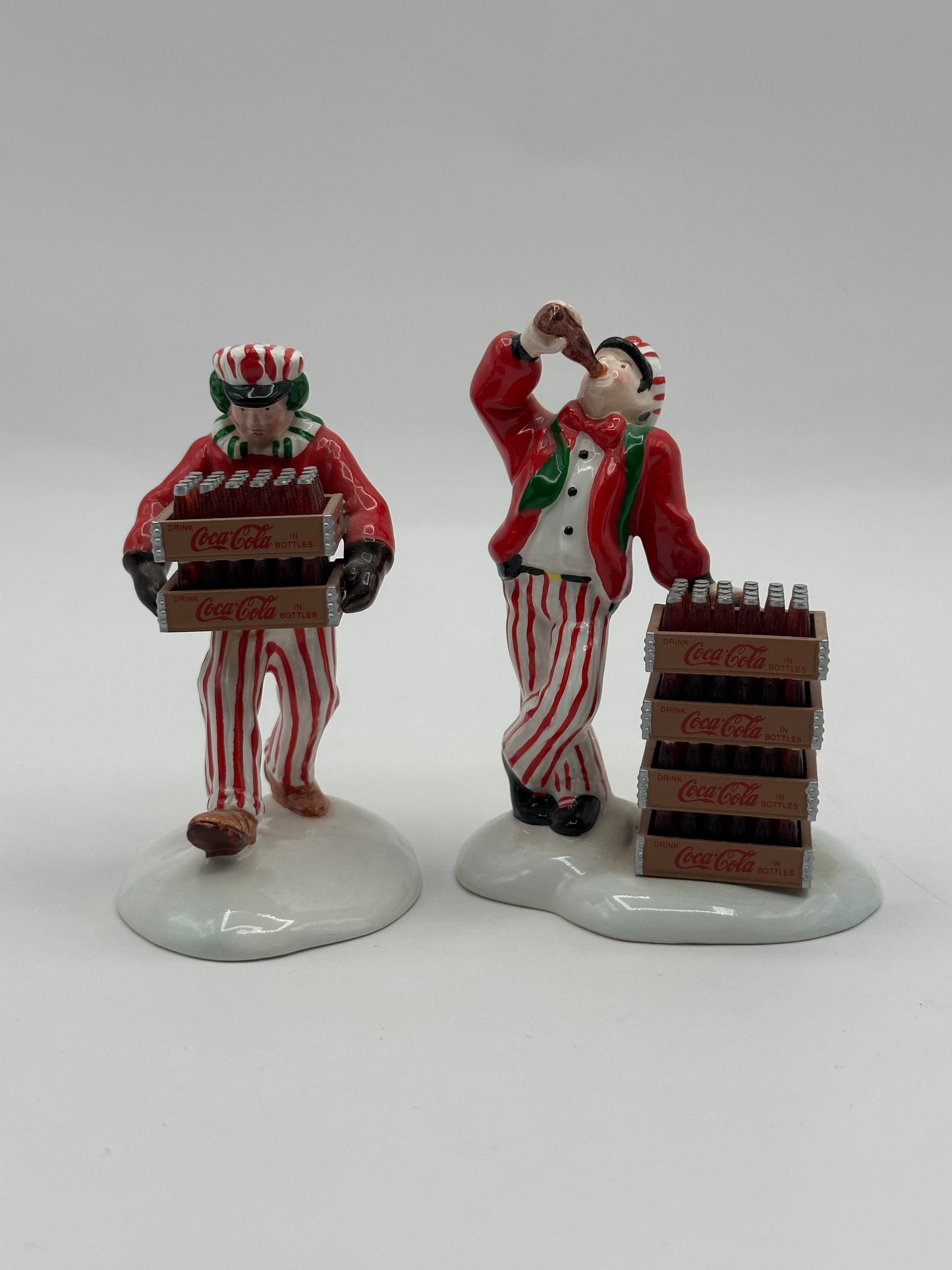 Department 56 - Coca-Cola Delivery Men - Original Snow Village