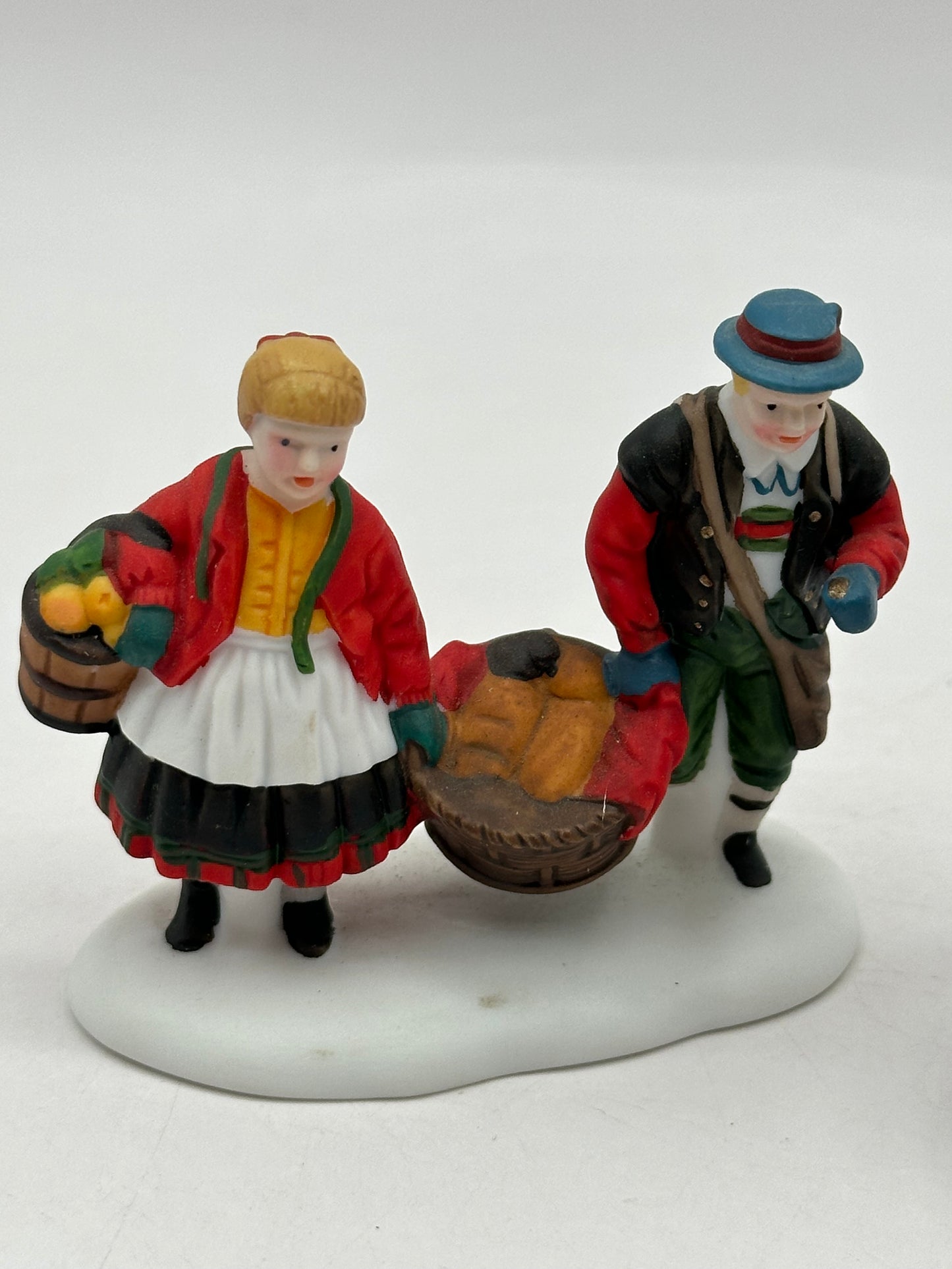 Department 56 - Buying Baker’s Bread - Alpine Village