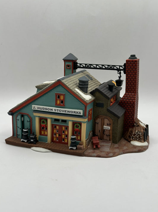 Department 56 - J. Hudson Stoveworks - New England Village