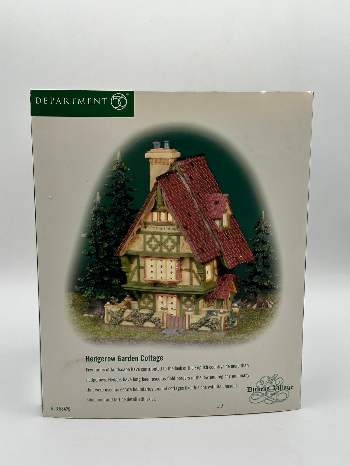 Department 56 - Hedgerow Garden Cottage - Dickens' Village