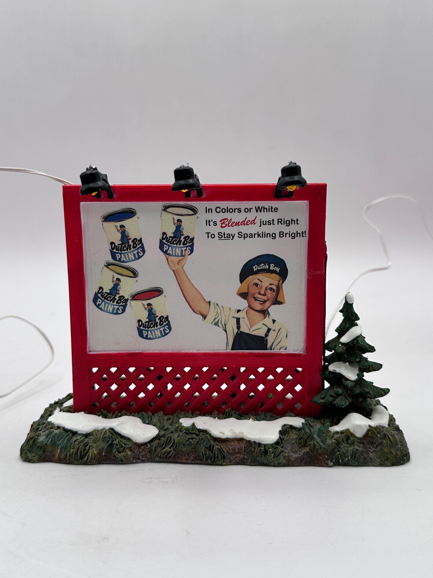 Department 56 - Roadside Billboards - Original Snow Village