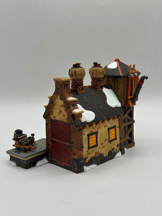 Department 56 - The Locomotive Shed & Water Tower - Dickens' Village