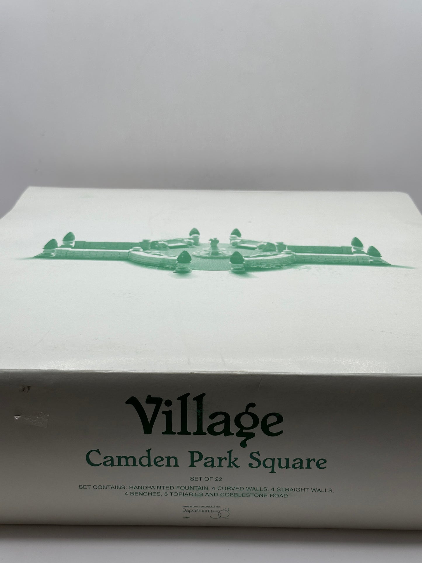 Department 56 - Camden Park Square - Village Accessories