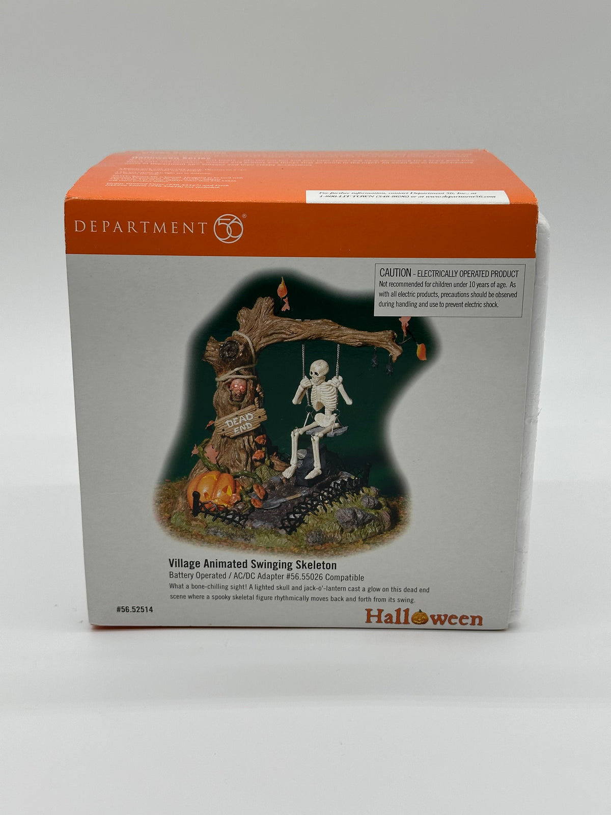 Department 56 - Animated Swinging Skeleton - Halloween