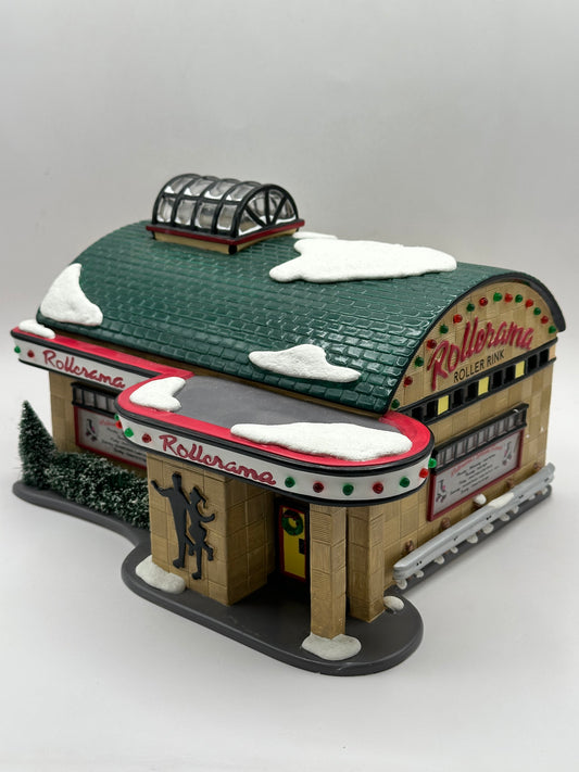 Department 56 - Rollerama Roller Rink - Original Snow Village