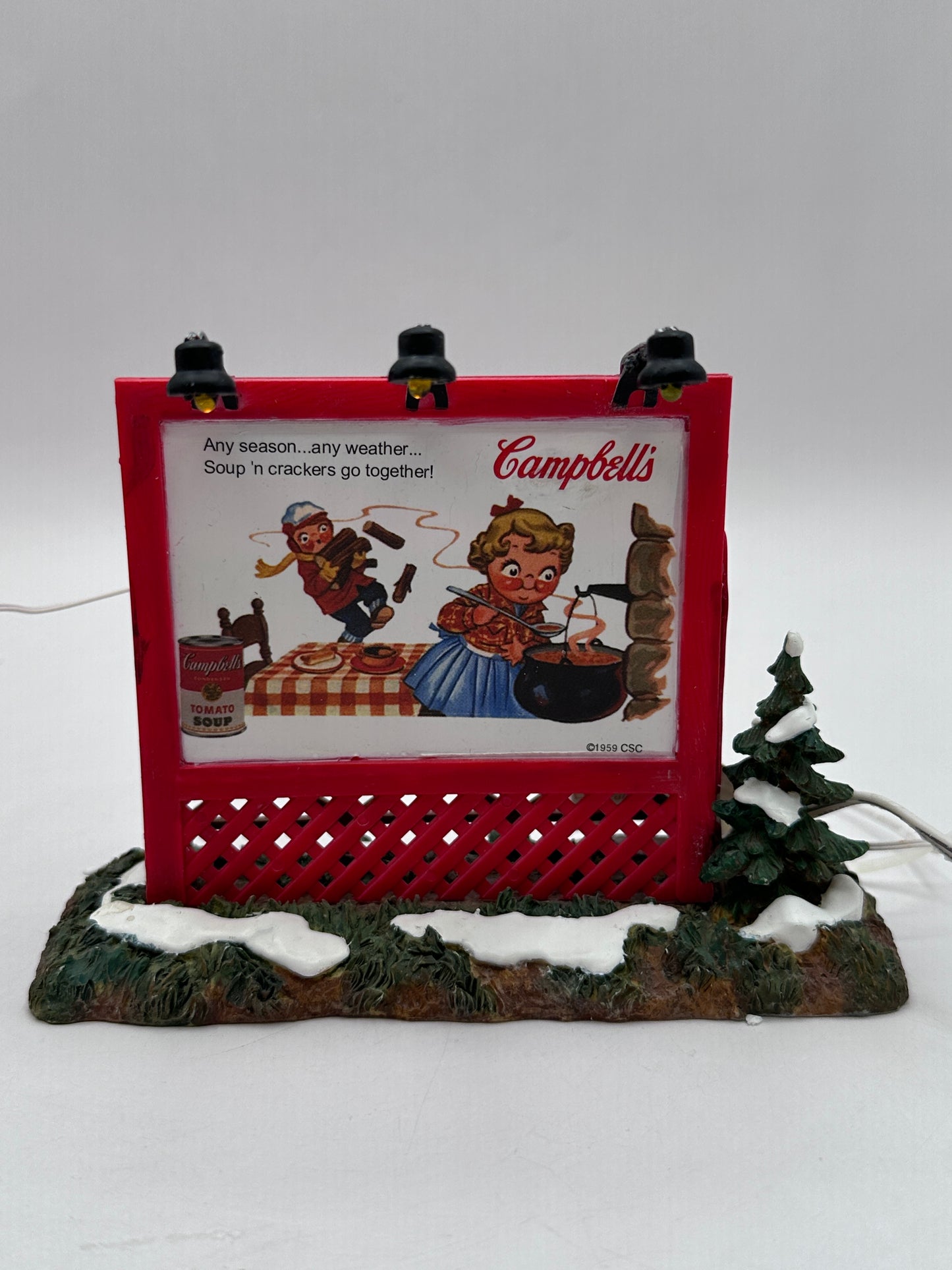Department 56 - Roadside Billboards - Original Snow Village