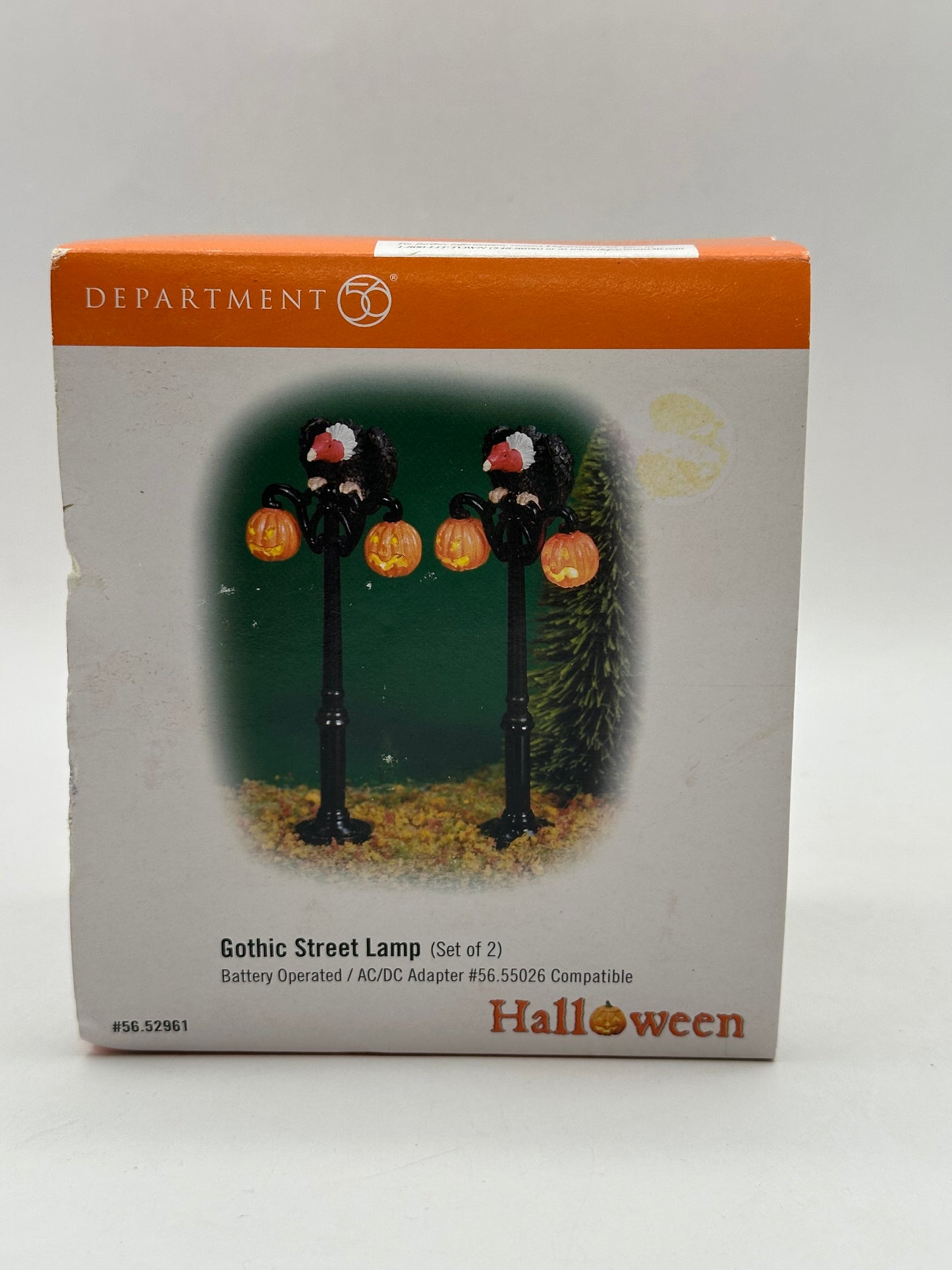 Department 56 - Gothic Street Lamp - Snow Village Halloween
