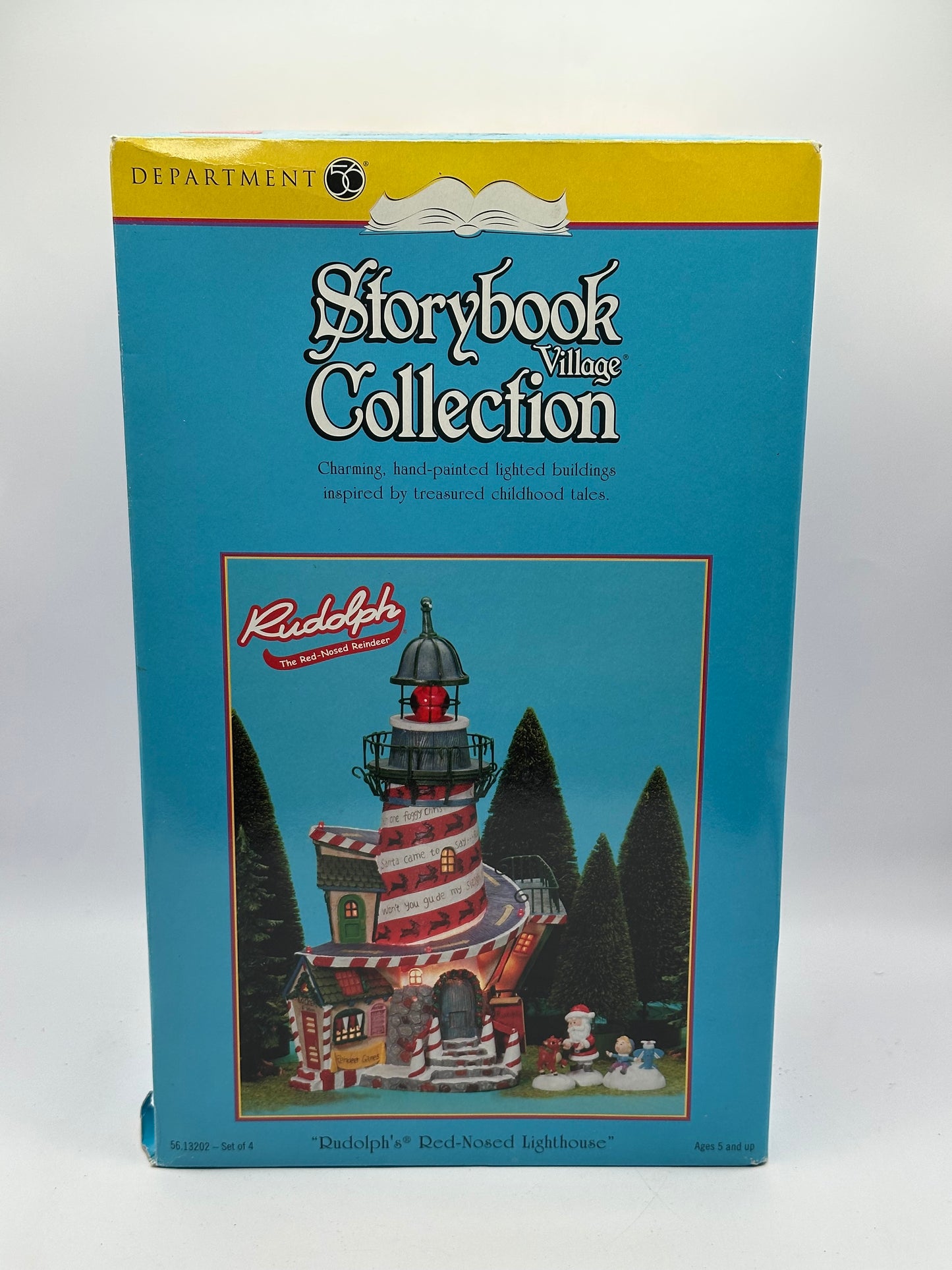Dept 56 Storybook Village Collection Rudolph’s Red-Nosed Lighthouse